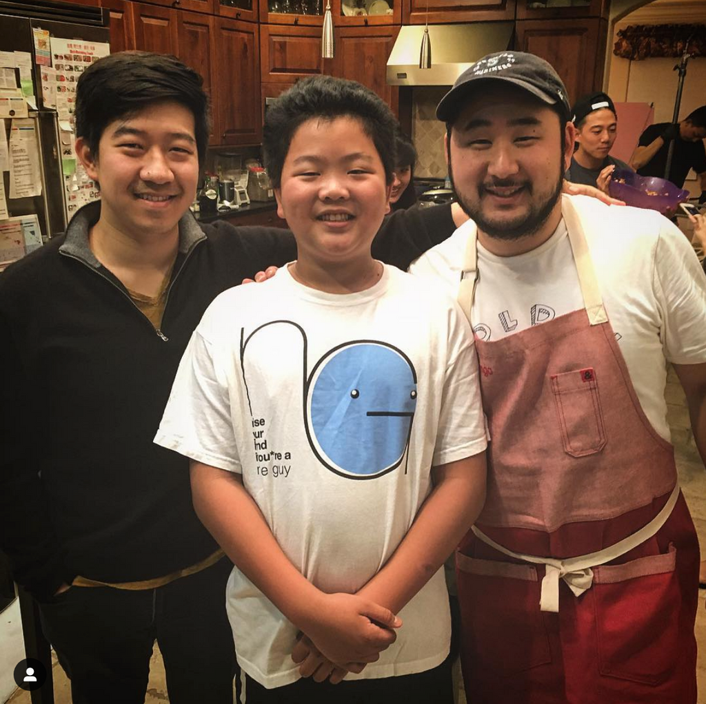 Filming with Hudson Yang from 'Fresh Off the Boat'